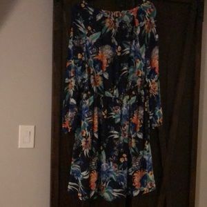 Floral Ava &Viv dress 1X